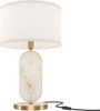 Lampada-Da-Tavolo-Moderna-Marmo-Metallo-Oro-Paralume-Tessuto-1-Luce-E27-40W