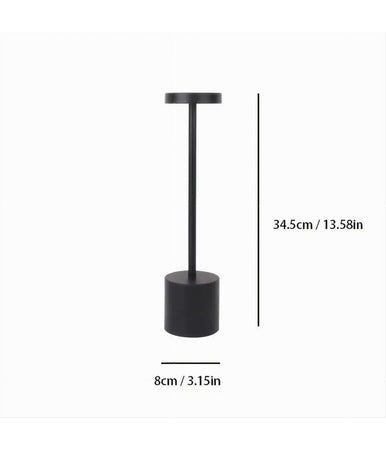 Lampada Da Tavolo Moderna Ricaricabile Usb Touch Portatile Luminosità Regolabile