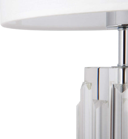 Lampada-Da-Tavolo-Moderno-Muse-Metallo-Cromo-Paralume-Tessuto-1-Luce-E27-60W