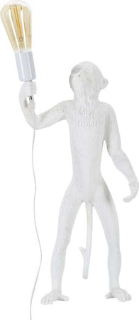 Lampada-Da-Tavolo-Monkey-Bianco-Cm-26X34X55