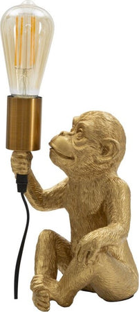 Lampada Da Tavolo Monkey Cm 17X14,5X25 Illuminazione/Illuminazione per interni/Lampade/Lampade da tavolo e abat-jour Led Mall Home - Napoli, Commerciovirtuoso.it