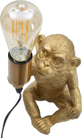 Lampada Da Tavolo Monkey Cm 17X14,5X25 Illuminazione/Illuminazione per interni/Lampade/Lampade da tavolo e abat-jour Led Mall Home - Napoli, Commerciovirtuoso.it