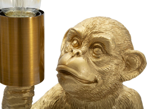 Lampada Da Tavolo Monkey Cm 17X14,5X25 Illuminazione/Illuminazione per interni/Lampade/Lampade da tavolo e abat-jour Led Mall Home - Napoli, Commerciovirtuoso.it