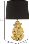 Lampada Da Tavolo Monkey Mum Cm 30X49 Illuminazione/Illuminazione per interni/Lampade/Lampade da tavolo e abat-jour Led Mall Home - Napoli, Commerciovirtuoso.it