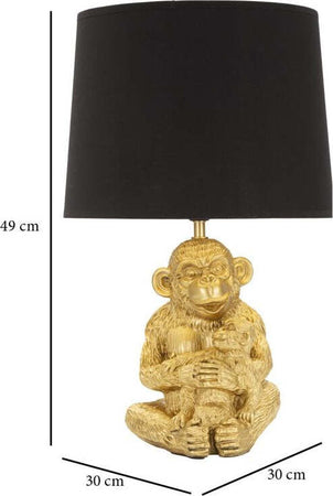 Lampada Da Tavolo Monkey Mum Cm 30X49 Illuminazione/Illuminazione per interni/Lampade/Lampade da tavolo e abat-jour Led Mall Home - Napoli, Commerciovirtuoso.it
