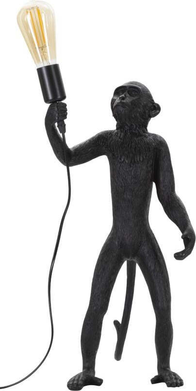 Lampada-Da-Tavolo-Monkey-Nero-Cm-26X34X55