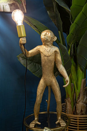 Lampada-Da-Tavolo-Monkey-Oro-Cm-26X34X55