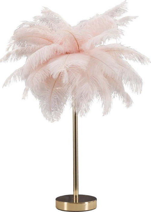 Lampada-Da-Tavolo-Palm-Rosa-Cm-40X55