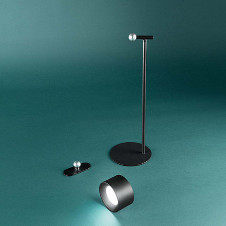 Lampada-Da-Tavolo-Per-Esterno-Kosmo-Moderna-Metallo-Nero-Led-Luce-Calda