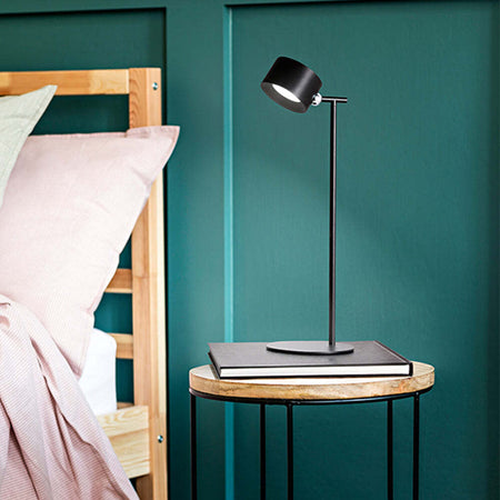 Lampada-Da-Tavolo-Per-Esterno-Kosmo-Moderna-Metallo-Nero-Led-Luce-Calda