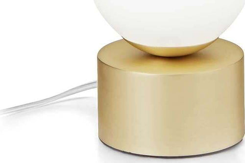 Lampada Da Tavolo PERLAGE TL1 OTTONE Illuminazione/Illuminazione per interni/Lampade/Lampade da tavolo e abat-jour Led Mall Home - Napoli, Commerciovirtuoso.it