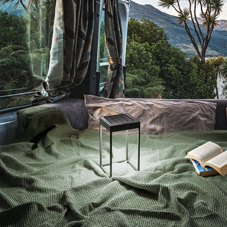 Lampada-Da-Tavolo-Piccola-Esterno-Cage-Contemporanea-Alluminio-Grigio-Led-Cct