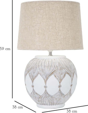 Lampada-Da-Tavolo-Resina-Rot.-Atene-Cm-Ø-38X59