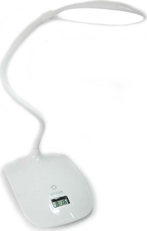 LAMPADA DA TAVOLO SCRIVANIA 8 LED LUCE RICARICABILE TOUCH CON OROLOGIO SNODABILE Illuminazione/Illuminazione per interni/Lampade/Lampade da tavolo e abat-jour Trade Shop italia - Napoli, Commerciovirtuoso.it