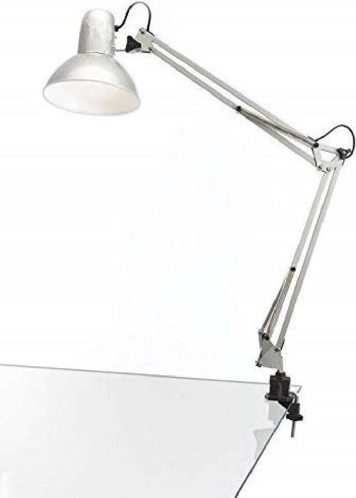Lampada Da Tavolo Scrivania Braccio Snodato Base Clip 33x33cm Estetista Manicure Lampade da Tavolo Trade Shop italia - Napoli, Commerciovirtuoso.it
