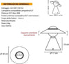 Lampada-Da-Tavolo-Scrivania-Comodino-Lume-Porta-Lampadina-E27-Lumetto-Bianco-Universo
