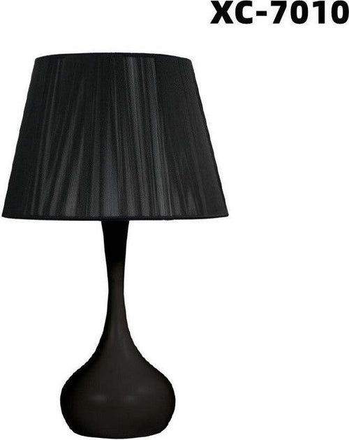 Lampada Da Tavolo Scrivania Con Base Sferica Nera E27 Design Moderno Xc-7010 Illuminazione/Illuminazione per interni/Lampade/Lampade da tavolo e abat-jour Trade Shop italia - Napoli, Commerciovirtuoso.it