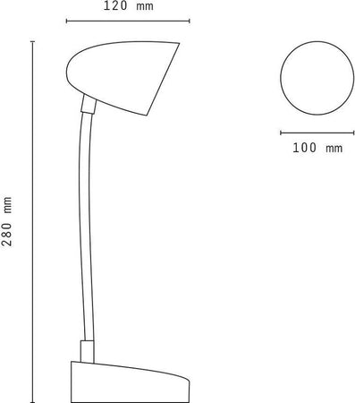 Lampada Da Tavolo Scrivania Led Ricaricabile Usb Dimmerabile Moderno Dt-2079 Casa, arredamento e bricolage > Illuminazione da interno > Lampade da Tavolo Trade Shop italia - Napoli, Commerciovirtuoso.it