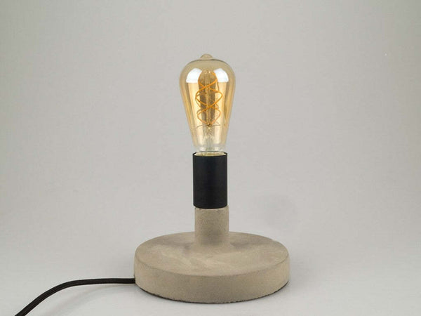 LAMPADA DA TAVOLO SCRIVANIA PER CASA UFFICIO IN CALCESTRUZZO EFFETTO PIETRA Illuminazione/Illuminazione per interni/Lampade/Lampade da tavolo e abat-jour Trade Shop italia - Napoli, Commerciovirtuoso.it
