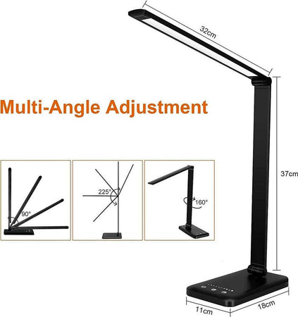 Lampada Da Tavolo Scrivania Touch Pieghevole 180? Luce 52 Led 5 Colori Ek009a Illuminazione/Illuminazione per interni/Lampade/Lampade da tavolo e abat-jour Trade Shop italia - Napoli, Commerciovirtuoso.it