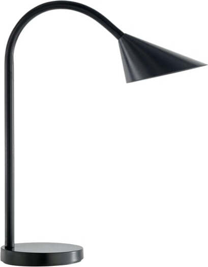 Lampada da tavolo Sol - a led - 4W - nero - Unilux Illuminazione/Illuminazione per interni/Lampade/Lampade da tavolo e abat-jour Eurocartuccia - Pavullo, Commerciovirtuoso.it