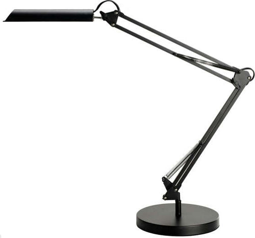 Lampada da tavolo Swingo - 44 x 34 5 x 13 5 cm - led - 11 W - nero - con base e morsetto - Unilux Illuminazione/Illuminazione per interni/Lampade/Lampade da tavolo e abat-jour Eurocartuccia - Pavullo, Commerciovirtuoso.it