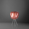 Lampada-Da-Tavolo-Treppiede-1-Luce-Queen-Polilux-Rosa-Metallico-Made-In-Italy