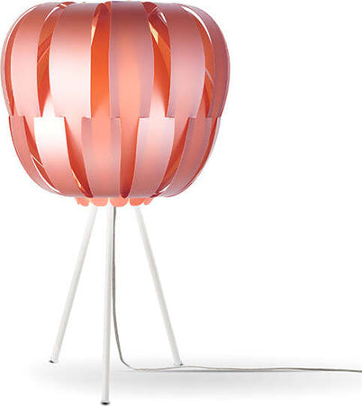 Lampada-Da-Tavolo-Treppiede-1-Luce-Queen-Polilux-Rosa-Metallico-Made-In-Italy
