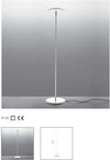 Lampada da terra Artemide Athena-Nero