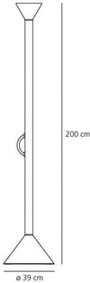 Lampada da terra Artemide Callimaco LED