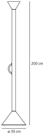 Lampada da terra Artemide Callimaco LED