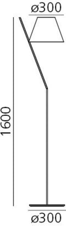 Lampada da terra Artemide La Petite Floor - Bianco