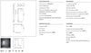 Lampada da terra Artemide Tolomeo Floor Mega LED alluminio, dimm.