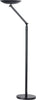 Lampada da terra articolata Varialux - a led - base diametro 30 cm - altezza 175-186 cm - 22W - nero - Unilux Illuminazione/Illuminazione per interni/Lampade/Lampade da terra Eurocartuccia - Pavullo, Commerciovirtuoso.it
