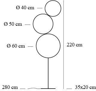 Lampada da terra Catellani & Smith Sorry Giotto 3