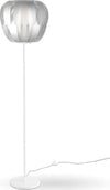 Lampada-Da-Terra-Con-Base-1-Luce-Queen-In-Polilux-Silver-D60-Made-In-Italy