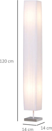 Lampada-da-Terra-con-Piantana-in-Tessuto,-Bianco-YH8B31-019YH8