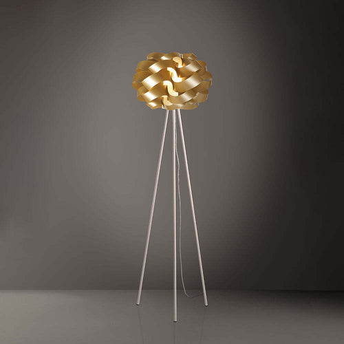 Lampada-Da-Terra-Con-Treppiede-1-Luce-Cloud-In-Polilux-Oro-Made-In-Italy
