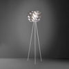 Lampada-Da-Terra-Con-Treppiede-1-Luce-Cloud-In-Polilux-Silver-Made-In-Italy
