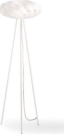 Lampada-Da-Terra-Con-Treppiede-1-Luce-Flat-In-Polilux-Bianco-Made-In-Italy