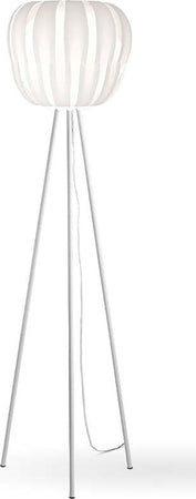 Lampada-Da-Terra-Con-Treppiede-1-Luce-Queen-In-Polilux-Bianco-D60-Made-In-Italy