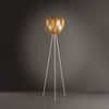 Lampada-Da-Terra-Con-Treppiede-1-Luce-Queen-In-Polilux-Oro-D60-Made-In-Italy