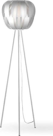 Lampada-Da-Terra-Con-Treppiede-1-Luce-Queen-In-Polilux-Silver-D60-Made-In-Italy