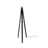 Lampada da terra Deco MDL3010 treppiede legno nero