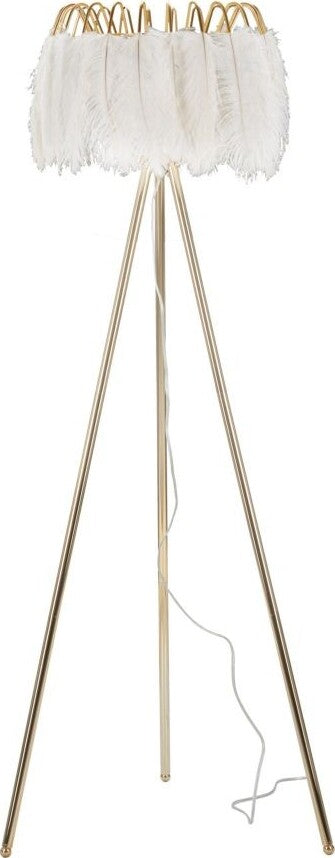 Lampada-Da-Terra-Feather-Stand-Cm-46X147