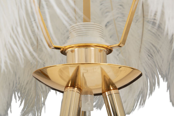 Lampada-Da-Terra-Feather-Stand-Cm-46X147