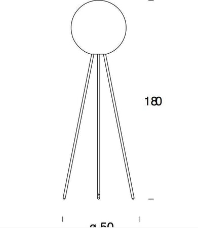 Lampada da terra Fontana Arte Prima Signora