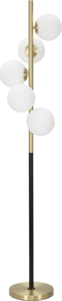 Lampada Da Terra Glamy Dark Cm 30X160 Illuminazione/Illuminazione per interni/Lampade/Lampade da terra Led Mall Home - Napoli, Commerciovirtuoso.it