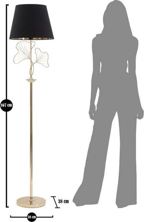 Lampada Da Terra Leaves Cm 38X167 Illuminazione/Illuminazione per interni/Lampade/Lampade da terra Led Mall Home - Napoli, Commerciovirtuoso.it