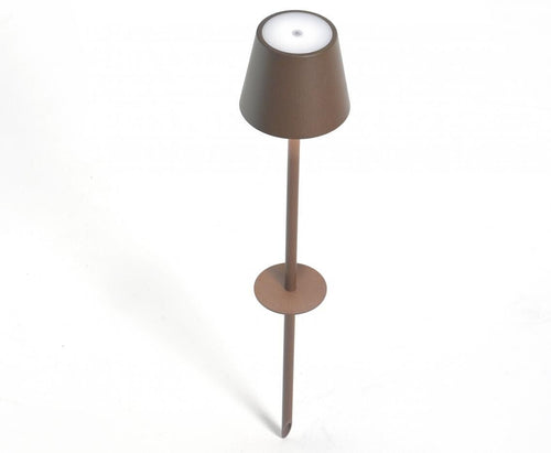 Zafferano Lampada Picchetto Poldina con testa magnetica